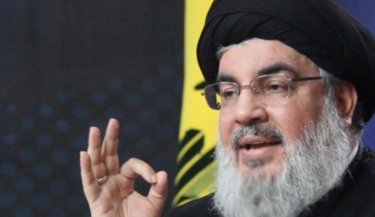 Nasrallah : Israeli PM Netanyahu sought to escalate Mideast tensions to win another term.