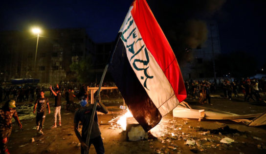 Anti-government rallies swell in Baghdad and south Iraq