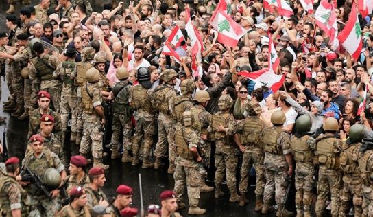 Anti-government rally held in Lebanon