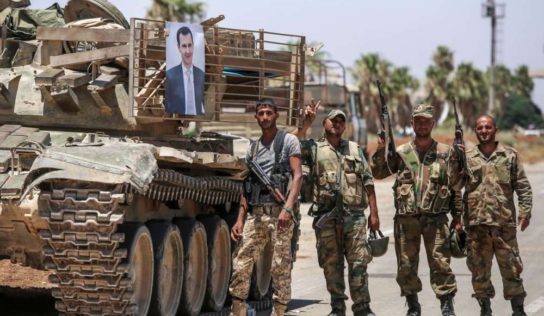 The Syrian  army enters new villages in Hasaka countryside