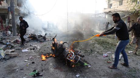Civilian Casualties Due to Car Bombings in Qamishli City in Northeastern Syria