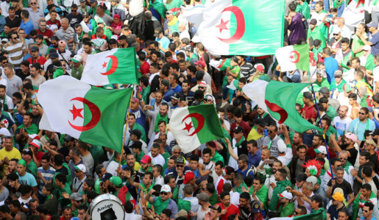 Algerians keep up protests a year after demonstrations began