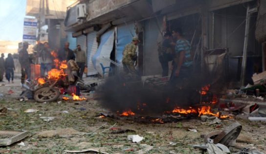At least 13 killed in car bomb explosion in Syria’s Tal Abyad