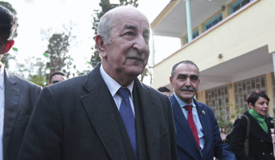 Algeria swears in Tebboune as new president, opposition debates response to offer of dialogue