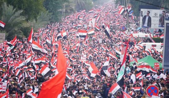 Iraqis march in ‘millions’ to call for expulsion of US troops