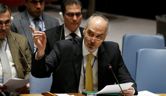 Syrian UN envoy calls for removing of all US economic sanctions amid COVID-19 pandemic