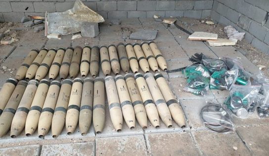 Iraqi forces seize Katyusha rockets north of Baghdad