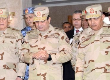 Egyptian President orders armed forces to maintain highest level combat readiness along Libyan