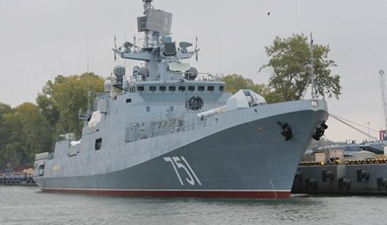 Tensions rise in the Black Sea – Russian Ship Admiral Essen on tail of USS Roosevelt