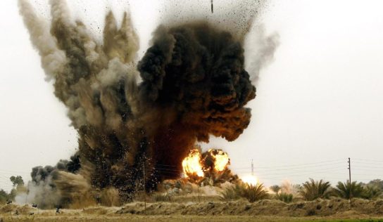 Ammunition blast hits Iraqi military base in northern Saladin province