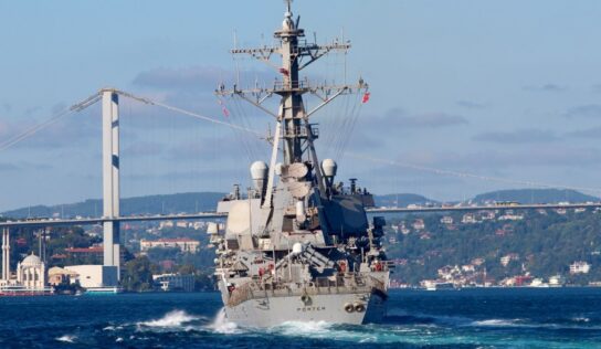 U.S. Warships to Enter Black Sea in “Significant Signal” to Russia Over Ukraine