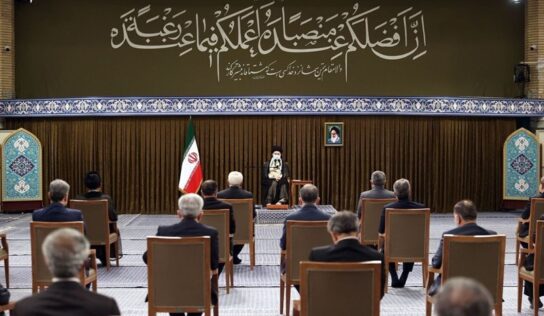 Khamenei to Rouhani Cabinet: Negotiations with West Will Fail