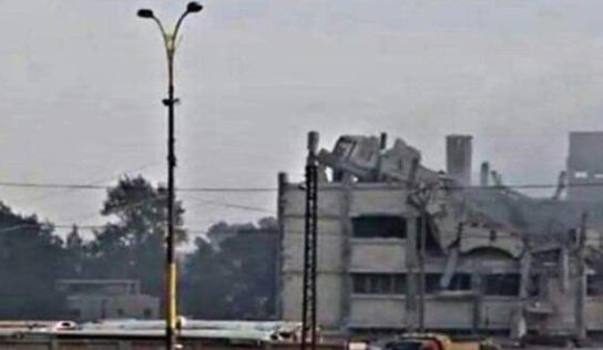 US occupation warplanes destroy Technical Institute building in Hasaka city
