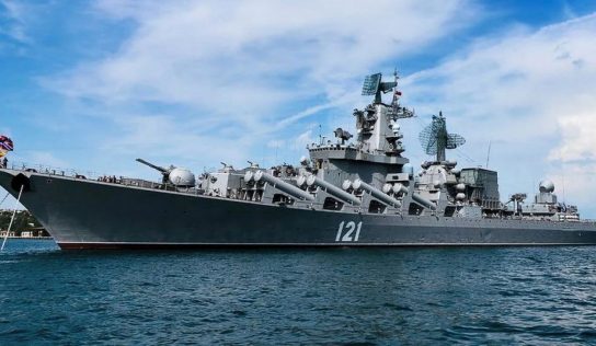 Russian Black Sea fleet’s flagship Moskva experienced explosion of ammunition: Damages sustained, crew evacuated