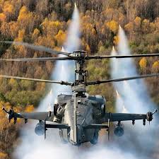 Ka-52 helicopters carry out precision strikes on Ukrainian armored vehicles, artillery