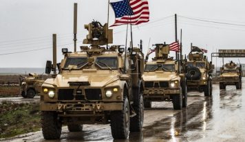 US military convoy enters Azaz camps in Syria