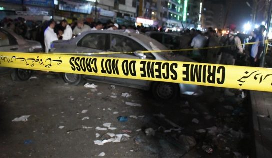 Bomb blast leaves 14 people killed, injured in Pakistan’s Karachi