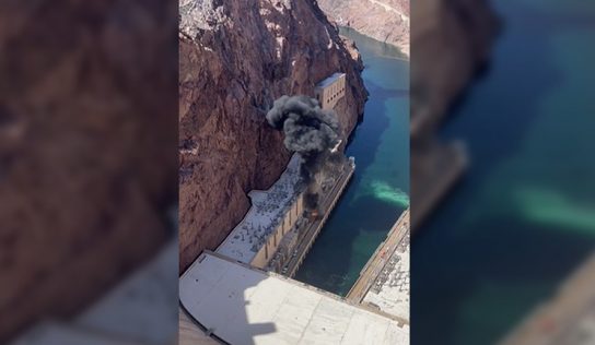 Explosion rocks Hoover Dam in US (VIDEO)
