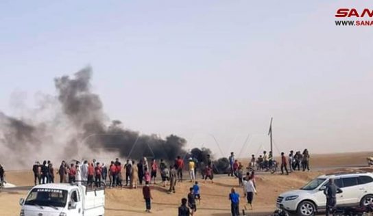 Popular protests against SDF militia’s crimes in Qamishli